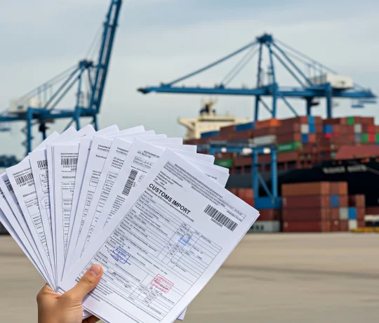 despacho aduanero de importación - agencia de aduanes Oyarzun