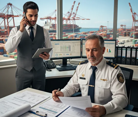 despacho aduanero de importación - agente de aduanas Oyarzun